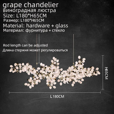 Nordic Luxury Grapes Chandelier for Elegant Home Decor