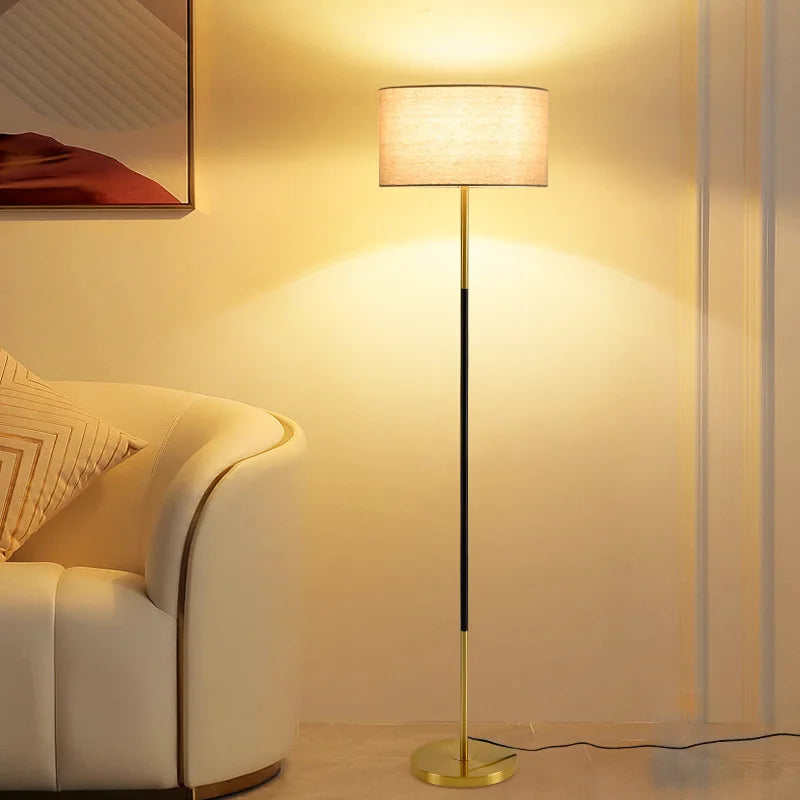 LED Vertical Floor Lamp for Modern Living Room & Bedroom Atmosphere Lighting