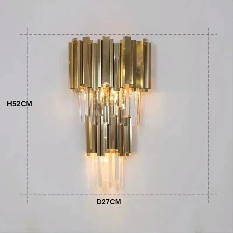 Crystal Ceiling Chandelier: Luxury Round LED Light for Living Room, Artistic Home Decor