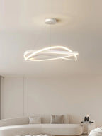 Modern Chandelier Ring Lamp Electric Home Lighting Master Bedroom Decor