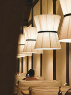 Wabi Sabi Cloth Ceiling Chandelier for Home Decor, Japan Room, Restaurant, and Shop