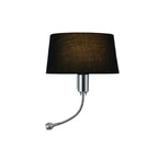 LED Industrial Gooseneck Wall Sconce for Bedroom Reading and Hotel