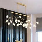 2024 Nordic Firefly LED Chandelier - Ideal for Living Room, Bedroom, Dining Room