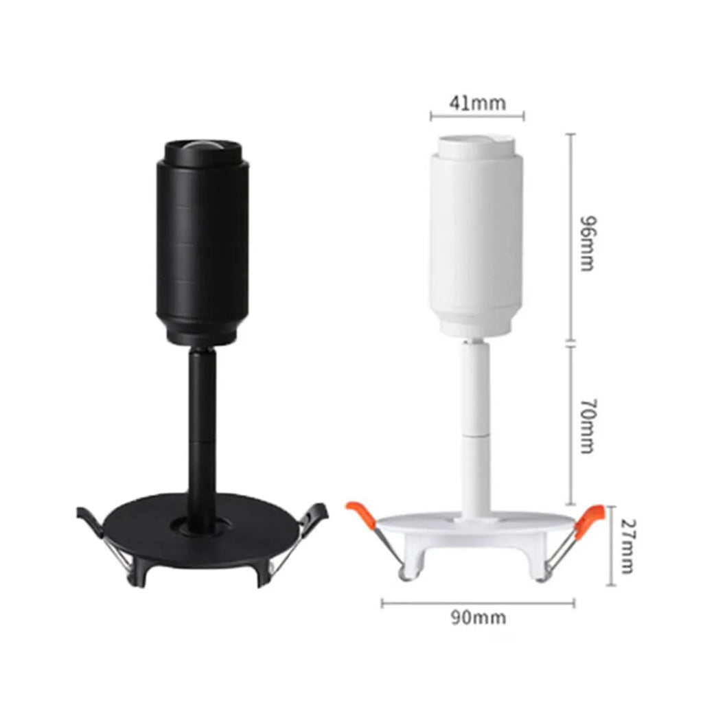 Adjustable Beam LED Ceiling Lamp with Multi-Angle Track Lighting