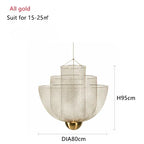 Meshmatic Grid Ceiling Chandelier Dimmable Led Indoor Lighting