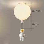 Astronaut Space Ball Ceiling Lamp for Kids Room or Corridor