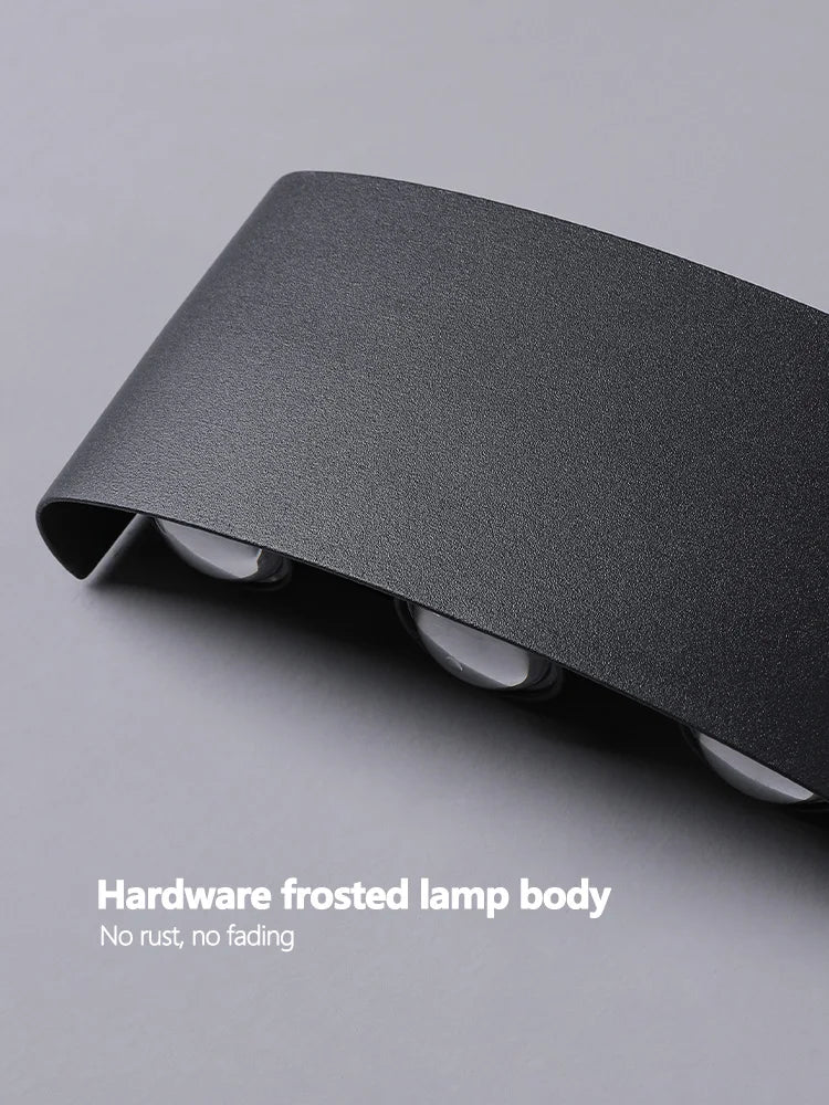 Modern Nordic LED Wall Lamp for Bedroom, Living Room, Aisle - Small Minimalist Design