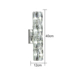 Crystal High-End Wall Lamp for Luxury Living Room, Bedroom, Villa Lighting