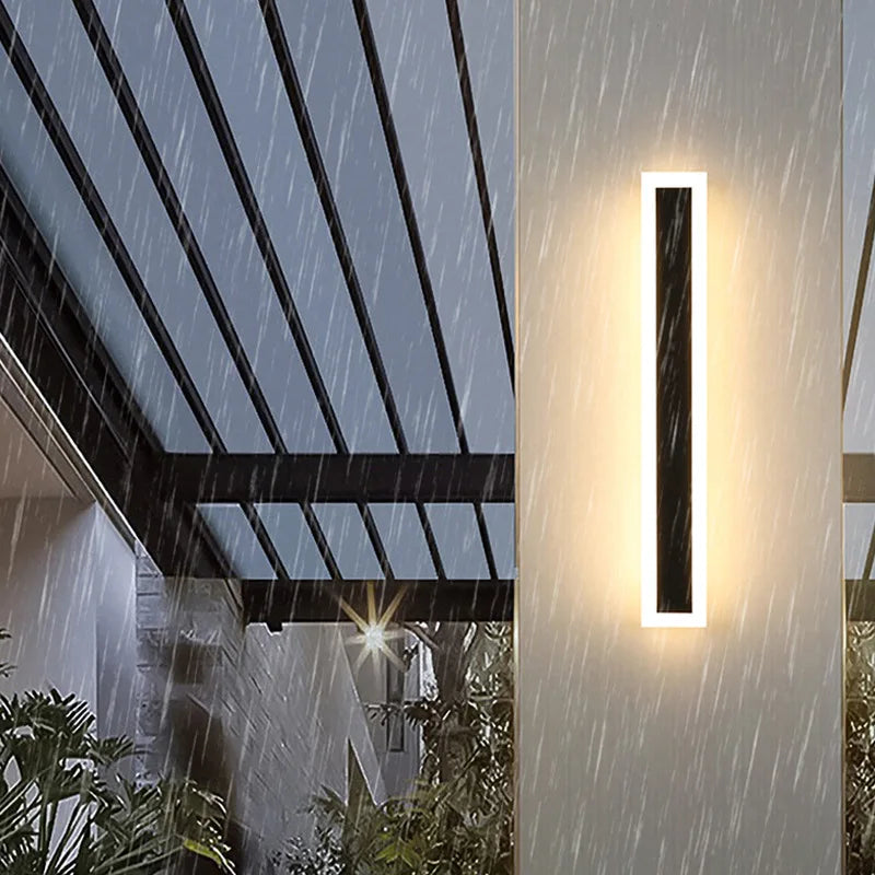 Modern Waterproof LED Wall Lamp for Garden Villa Courtyard Balcony