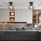 Vintage Industrial Wall Sconce Ceiling Lamp Retro Loft Light Shade