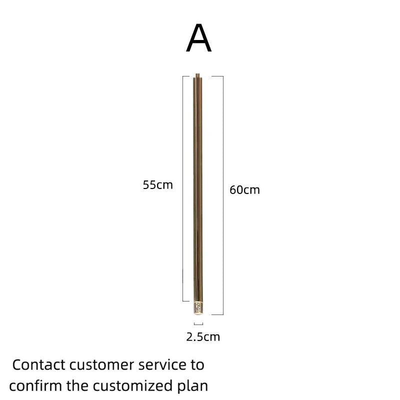 Large Luxury Crystal LED Chandelier for Living Room - Custom Hanging Lamps