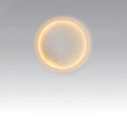 Moon Gypsum Wall Lamp: Creative Bedroom & Living Room Decor_LED Art Painting