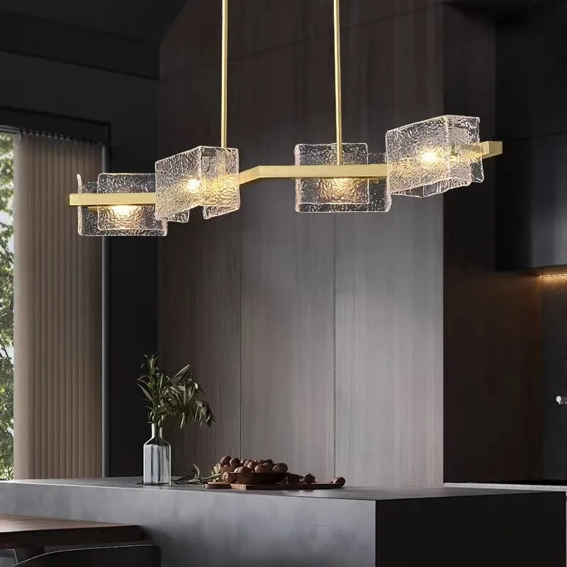 Crystal Ceiling Chandelier: Modern Luxury Pendant Light for Living Room and Restaurant