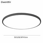 LED Round Ceiling Light Kitchen Living Room Bedroom Modern Thin Bathroom Lamp