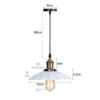 Iron Pendant Light for Dining Room, Kitchen, and Bedroom