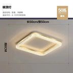 Modern Luxury Gold Ceiling Lamp: Circular Ring LED Light for Bedroom, Dining, Kitchen