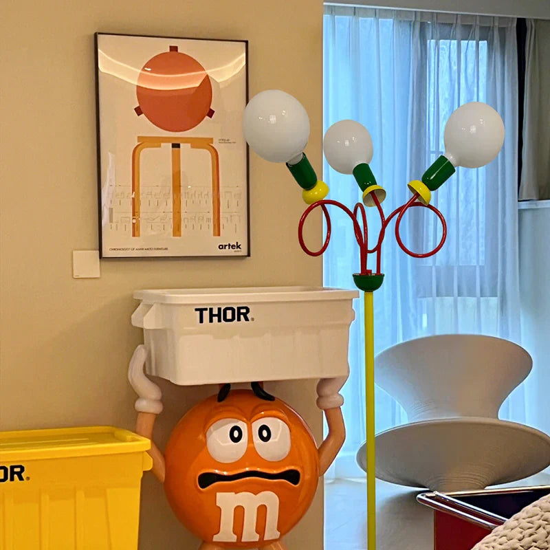 Art LED Floor Lamp - Creative Lighting for Living Room, Bedroom & Kid's Room