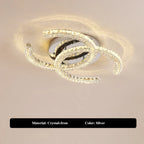 Modern LED Crystal Chandelier for Bedroom, Dining, Living Room Lighting