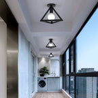 Modern Nordic Black Ceiling Light for Home Decor, E27 Loft Lamp Shade