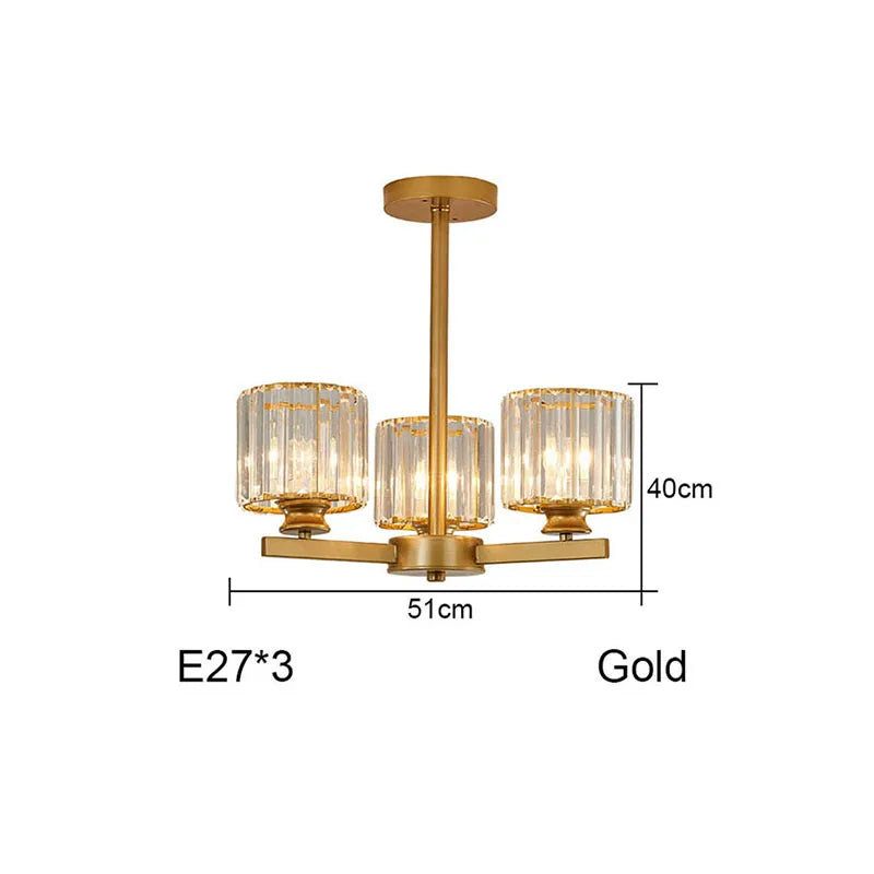 Round Black Chandelier Geometric LED Indoor Hanging Lighting For Modern Minimalist Living Room