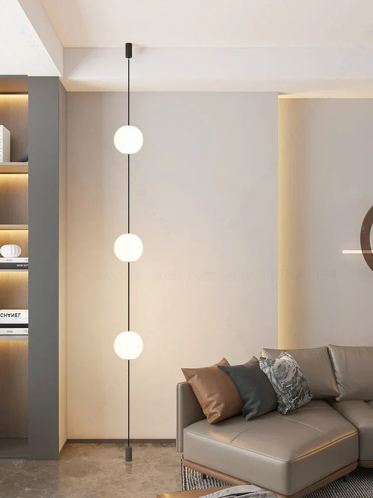 Modern Nordic LED Floor Lamp for Simple Living Room Décor