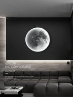 Moon Wall Light: Nordic Modern Decorative Lamp for Bedroom and Living Room