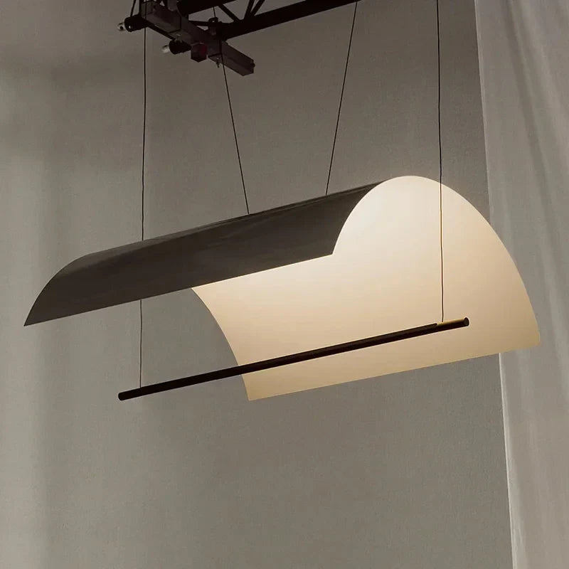 Lamina LED Pendant Light: Minimalist Design for Office, Living Room, Restaurant, Bar.