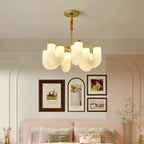 U-Shaped Milk White PE Pendant Lamp for Children's Bedroom and Living Room