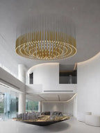 LED Chandelier: Custom Hotel Lobby Lighting Solution