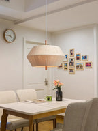 Wabi Sabi Cotton Thread Pendant Lights for Home Dining Room Decor