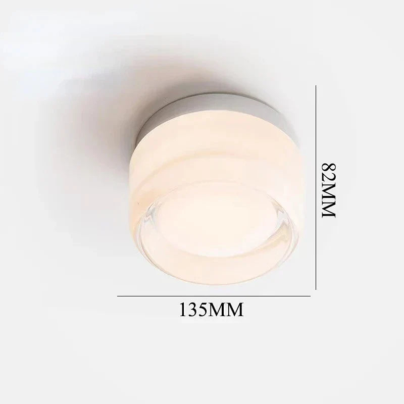 Nordic Round LED Acrylic Wall Sconce Light for Living Room, Bedroom, Bathroom