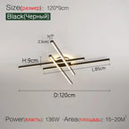 2023 Nordic LED Ceiling Chandelier for Living, Dining, and Bedroom