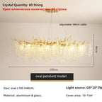 Money Tree Crystal Ceiling Chandelier