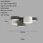 Cylinder LED Ceiling Lamp for Living Room and Bedroom Decor