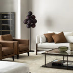 Grape Chandelier: Modern Glass Ball Pendant Lamp for Living Room and Bedroom