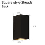 Outdoor GU10 Wall Lamp | Die-casting Engineering Lighting for Garden Villa