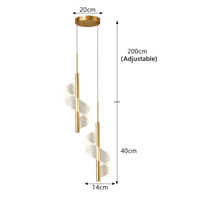 Nordic LED Pendant Lights Indoor Lighting Modern Decor Hanging Lamp