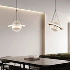 Nordic Globe Acrylic LED Chandelier Room Decor BED Lights