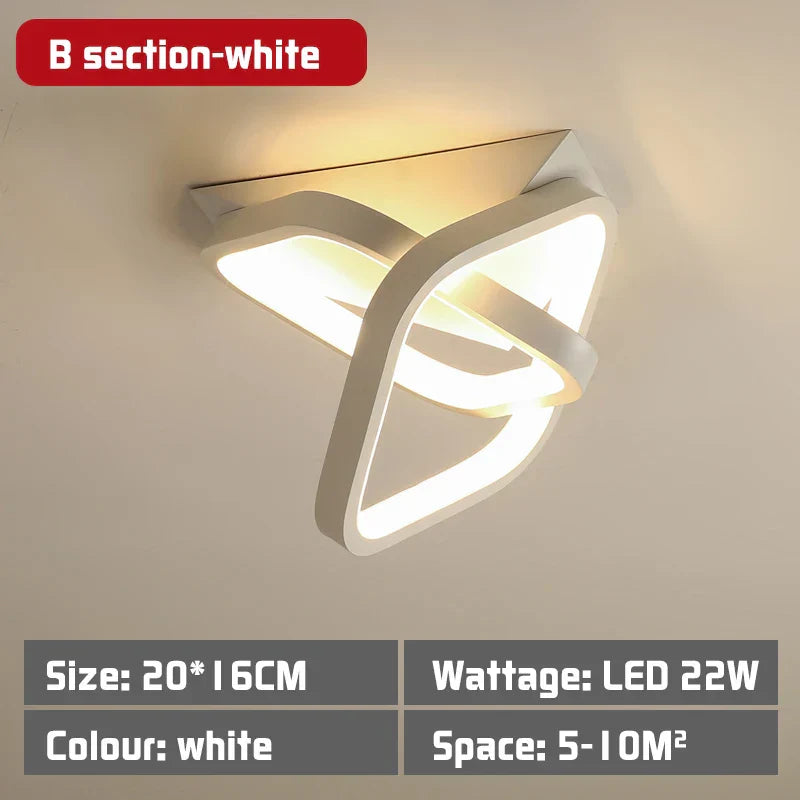 Minimalist Nordic Wall Lamp for Balcony Porch Corridor LED Lighting