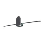 Nordic LED Mirror Light by - Modern Black/White Wall Sconce for Bathroom Mirror