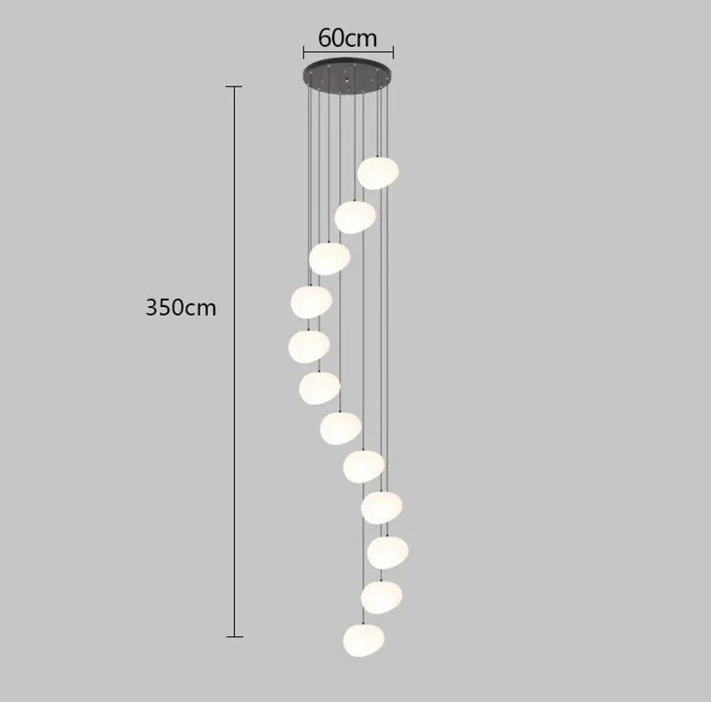 Nordic Dining Room Pendant Light Chandelier for Indoor Living Room Decor