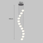 Nordic Dining Room Pendant Light Chandelier for Indoor Living Room Decor