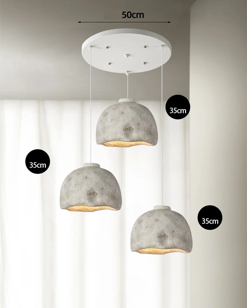 Japanese Style Resin Pendant Lights for Home Decor and Lighting Needs