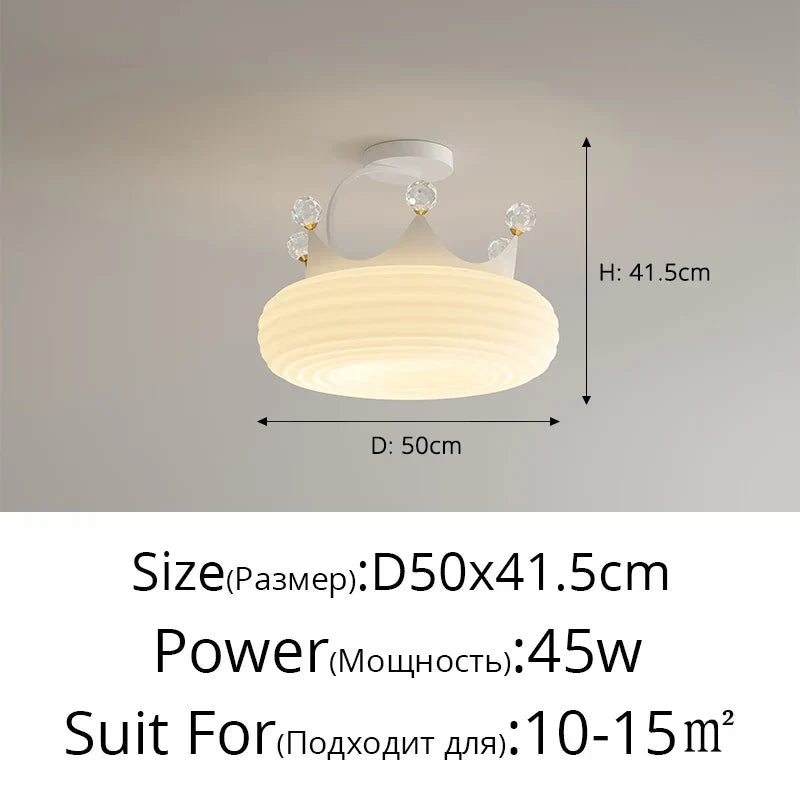 Nordic LED Ceiling Lights - Creative Bedroom & Living Room Decor