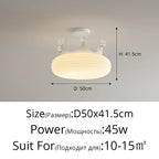 Nordic LED Ceiling Lights - Creative Bedroom & Living Room Decor