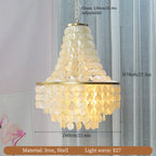 Modern Luxury Shell LED Ceiling Chandelier for Home Decor - Villa, Living Room, Staircase