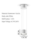 Nordic LED Pendant Light for Kitchen Dining Bar Bedroom Island Table Fixture