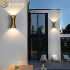 LED Wall Light: Indoor/Outdoor Waterproof Garden Lamp for Decor Lighting