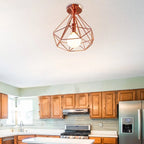 Vintage Industrial Ceiling Light Shade for Modern Retro Home Decor