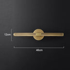 Copper Mirror Headlight Wall Lamp for Bedroom Living Room Cabinet Lighting